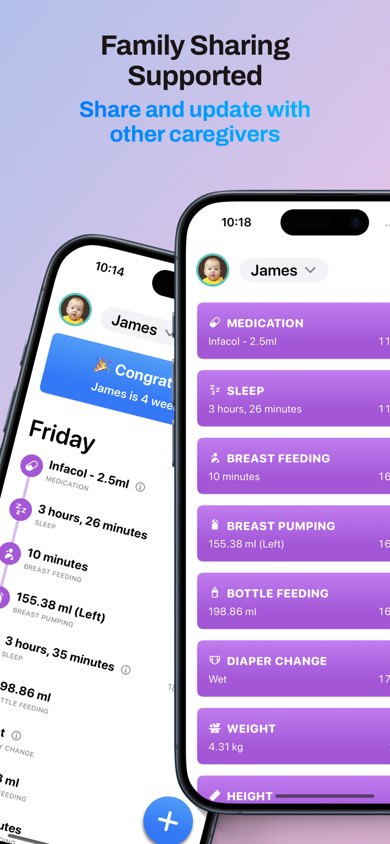 Family sharing feature